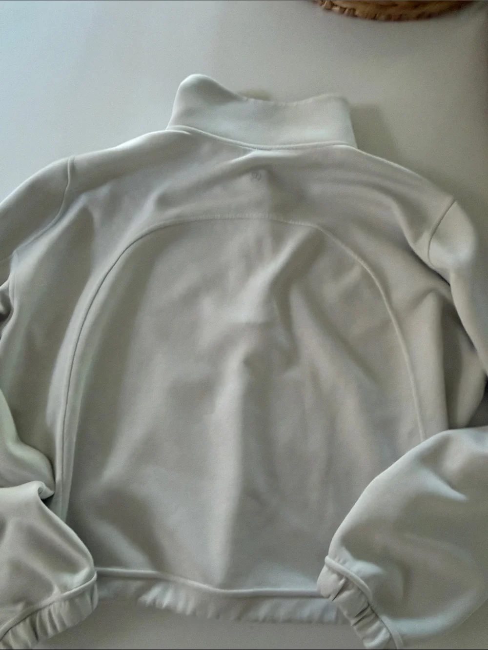 Lululemon Women's Half-Zip Pullover Sweatshirt - Cream 10